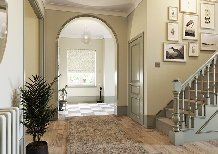 Laura Ashley Willow Leaf, Hedgerow - Twist&Fit Roman Blind - Image 7